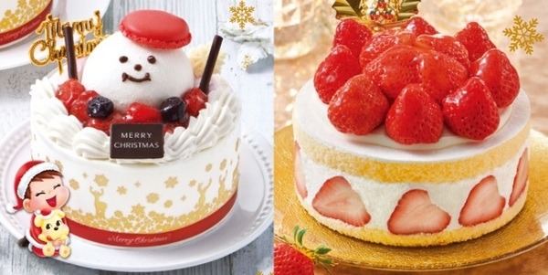不二家でノベルティ「クリスマスプレート」がもらえる