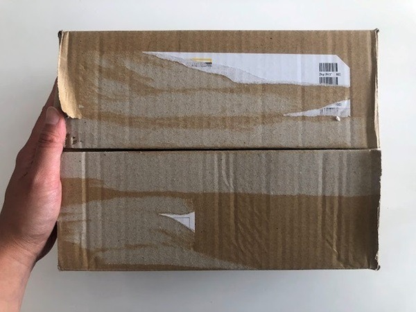 通販の段ボールを再利用