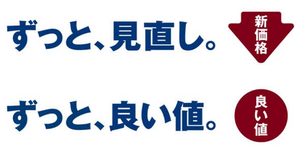 無印の価格見直し商品