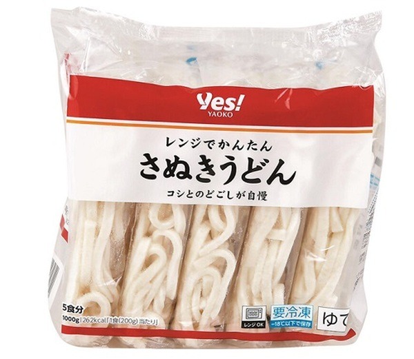 レンジでかんたん さぬきうどん