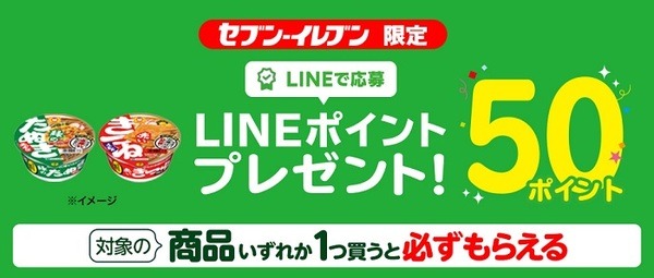 セブンイレブン商品購入でポイントを獲得