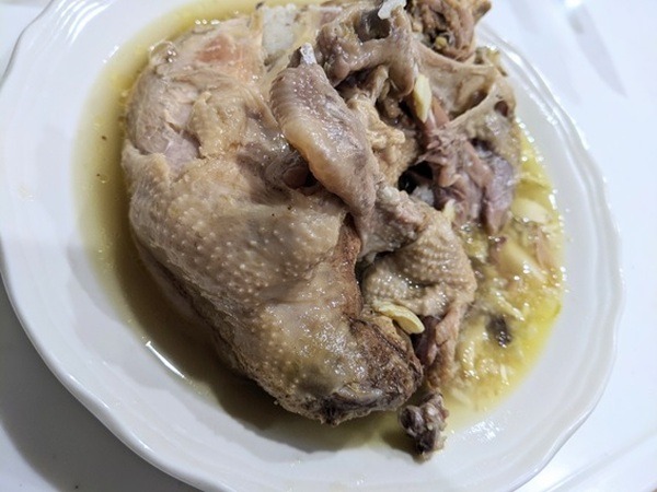 親鳥で作ったサムゲタン