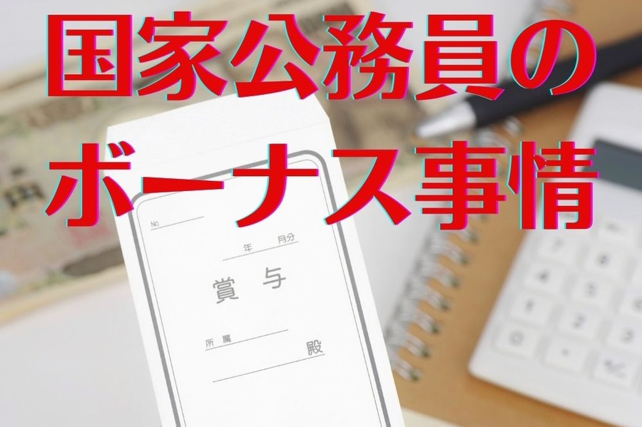 国家公務員の ボーナス事情