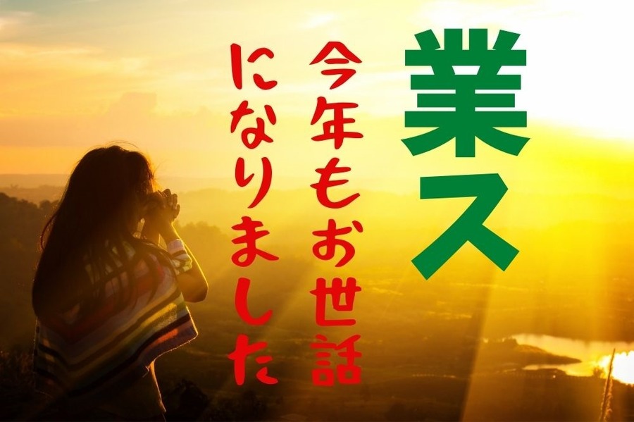 2021年お世話になった業ス商品