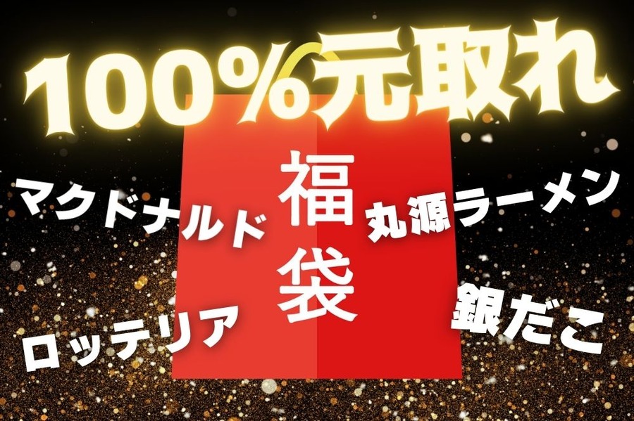 100%元取れ福袋