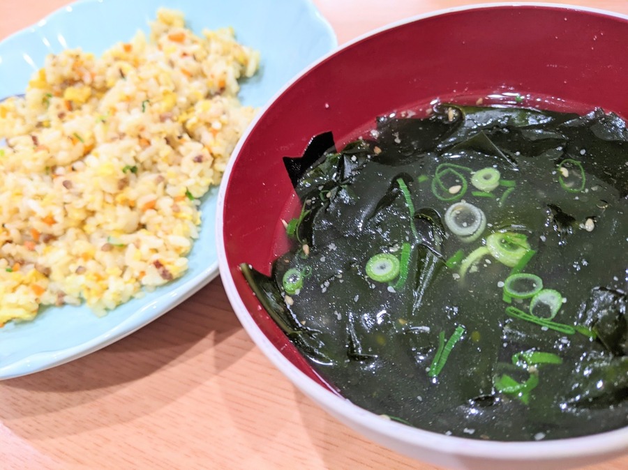 焼肉屋さんでセットについてくるワカメスープの味