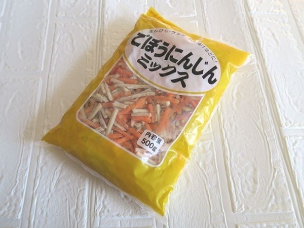 ごぼうにんじんミックス