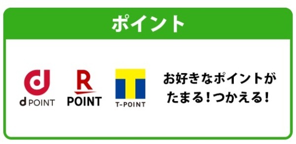 ファミリーマートはポイントで商品が購入できる