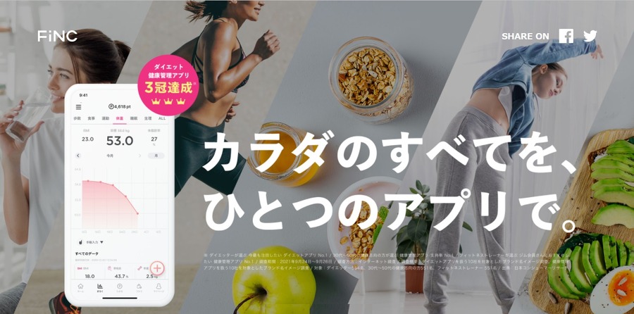 ダイエットしてポイント貯める