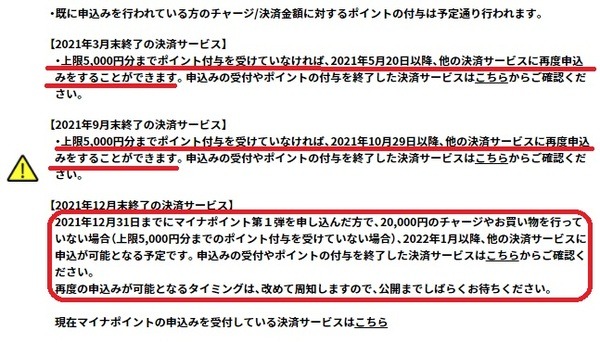 第2弾に参加しないキャッシュレス決済サービスを第1弾で登録した人は、他のサービスに再度登録できる