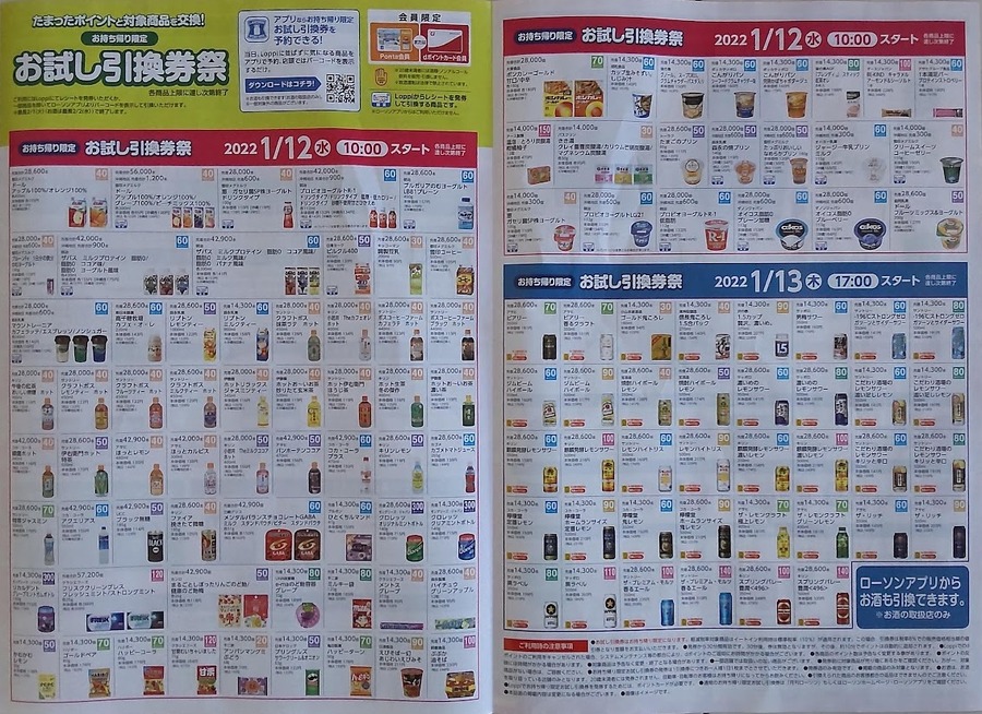 お試し引換券祭　全商品紹介