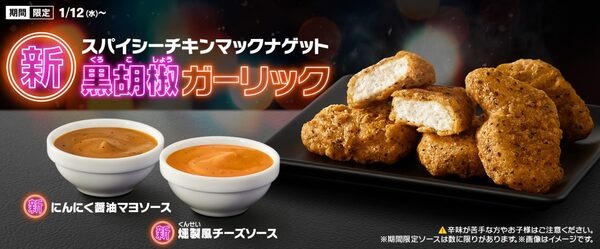 【マクドナルド】1月のキャンペーン情報　新作マックに新作パイ　コーヒー全サイズ100円も実施