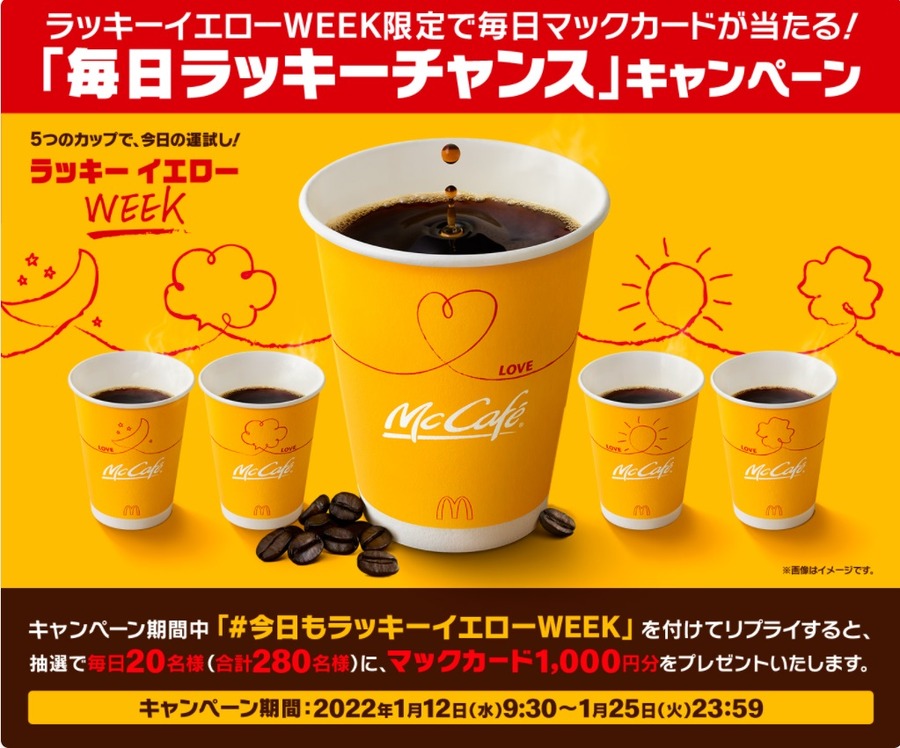 毎日ラッキーチャンス