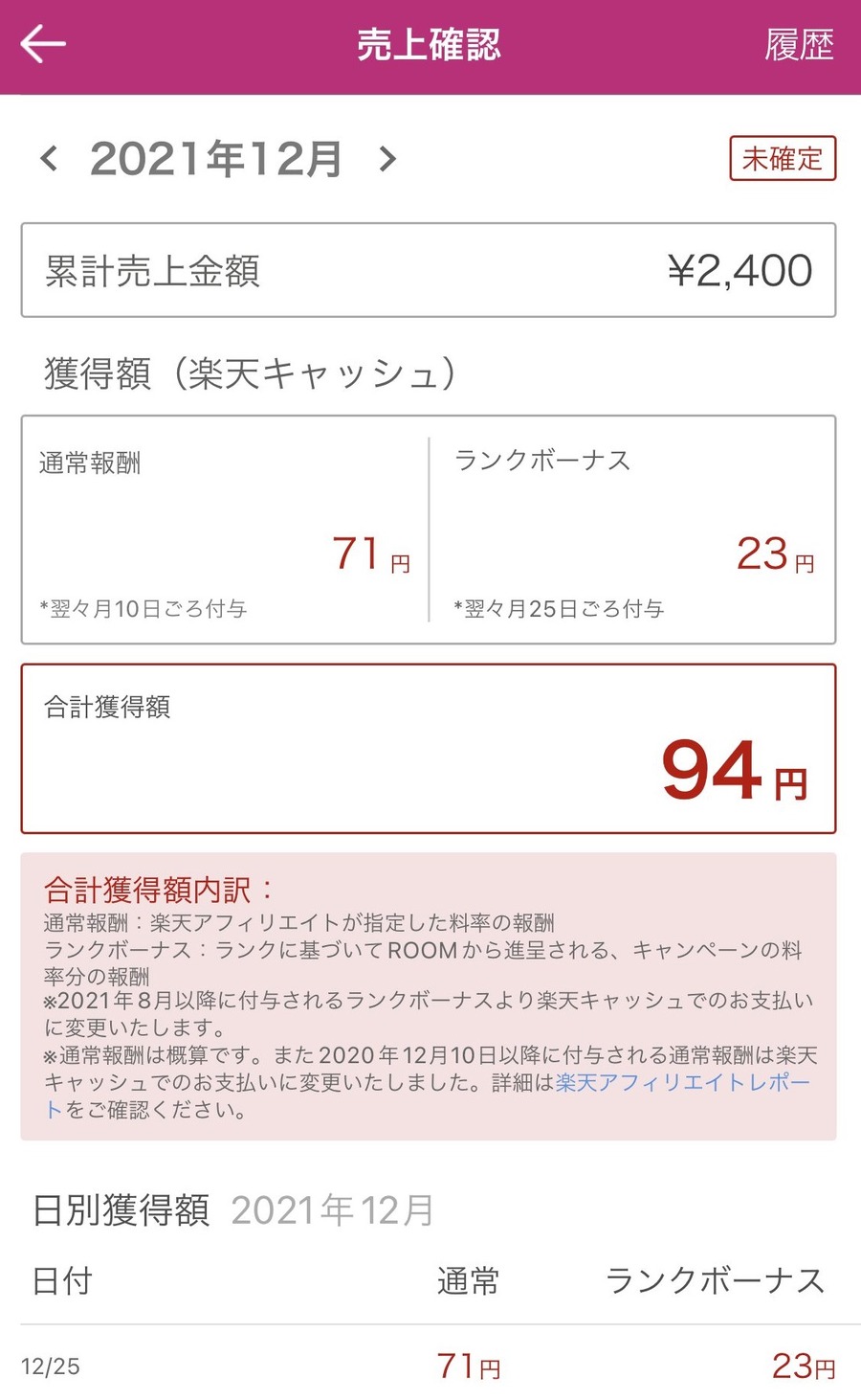 結果報告