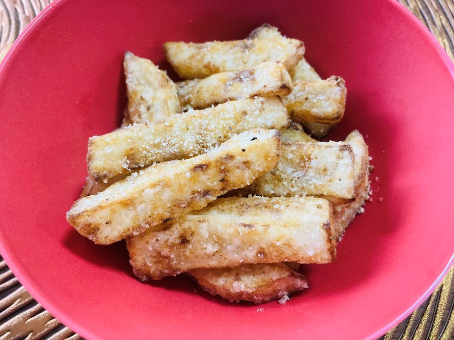 大根deポテトフライ風