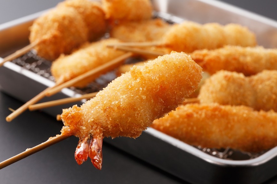 えびの串揚げ