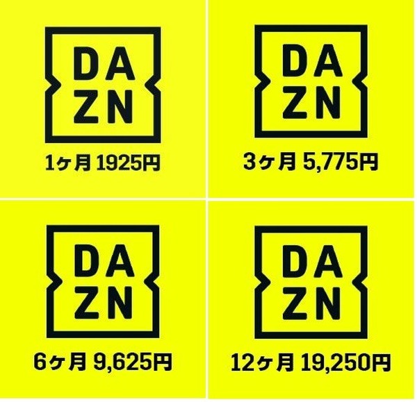 DAZNプリペイドカード