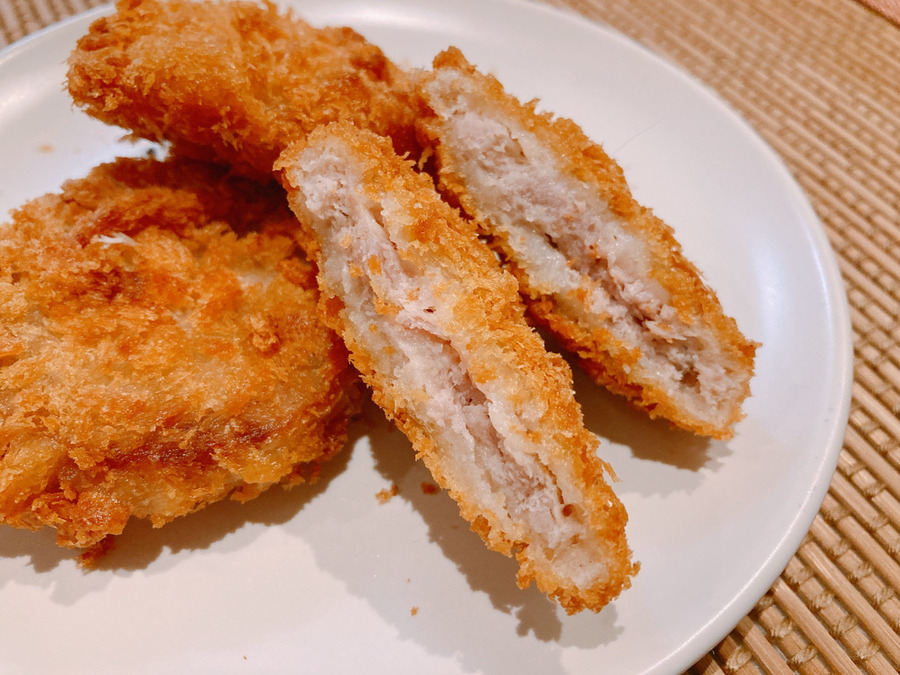 少量の油でも揚げ焼きできます