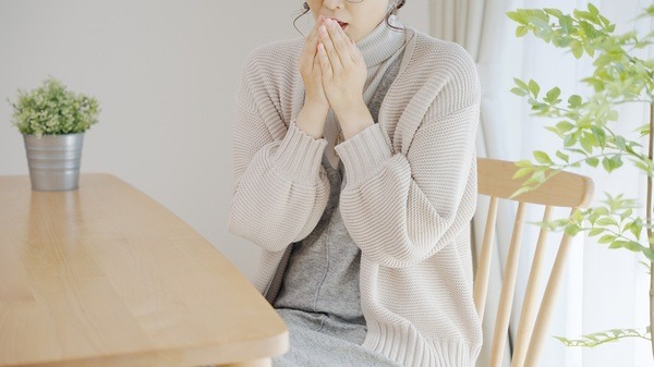 冬のエアコン