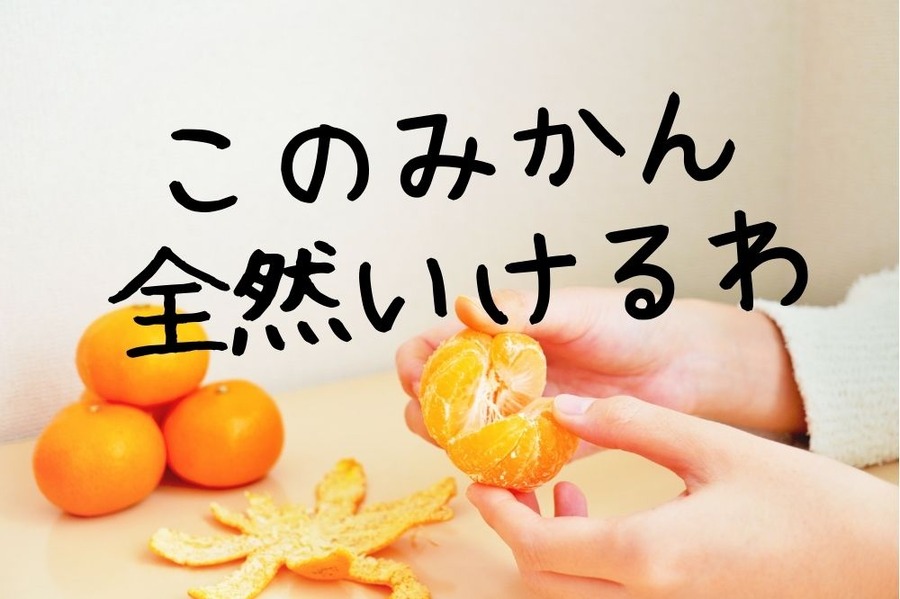 全然いけるメルカリみかん