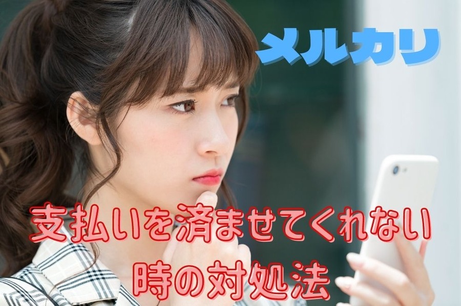 支払いを済ませてくれない