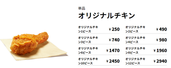 オリジナルチキン