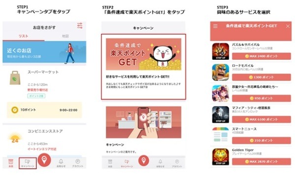 外出しなくても楽天チェックでポイントが貯まる