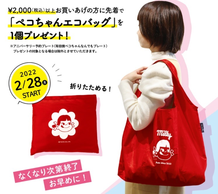 エコバックがもらえちゃう