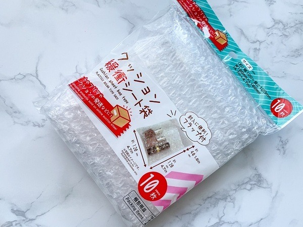 梱包用のクッション緩衝シート