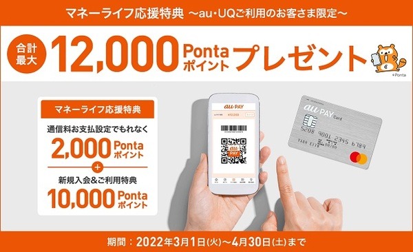 2,000ポイントもらえます