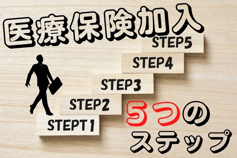 医療保険加入5ステップ