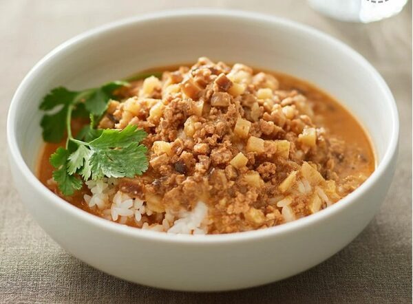 無印のごはんにかける胡麻味噌担々スープ