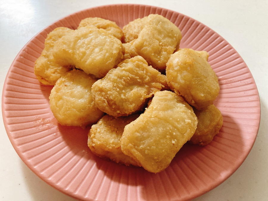 冷凍からあげと同じコーナーに並んでいます