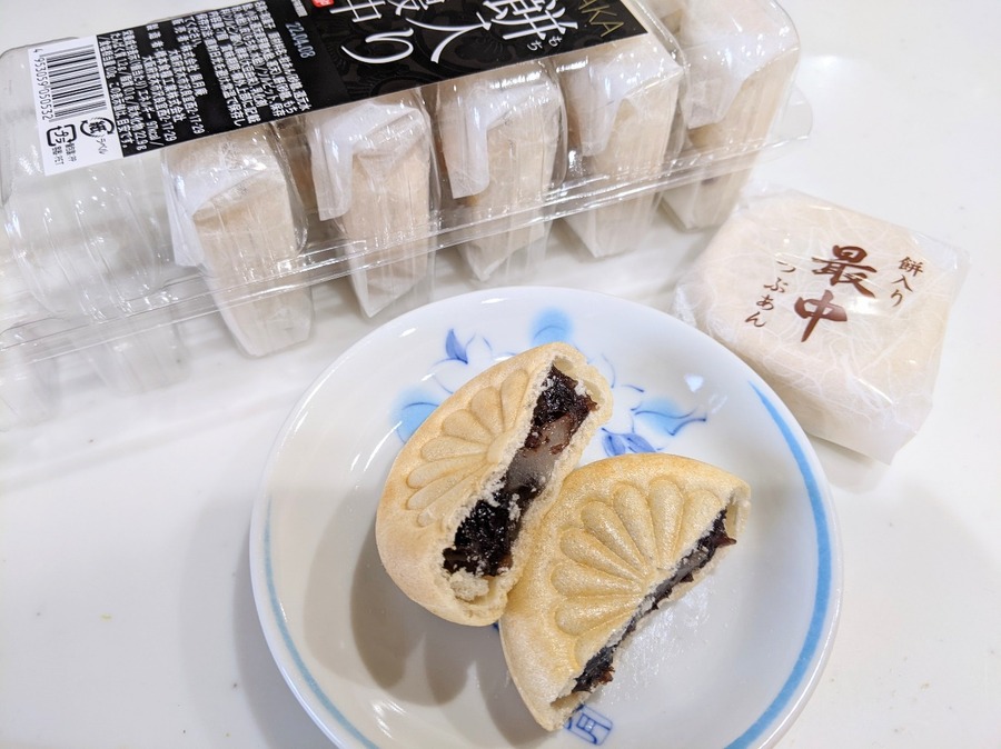 業スの餅入り最中はイオンの半額