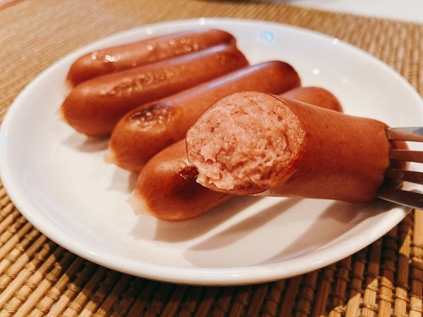 徳用ウインナー焼いてみた