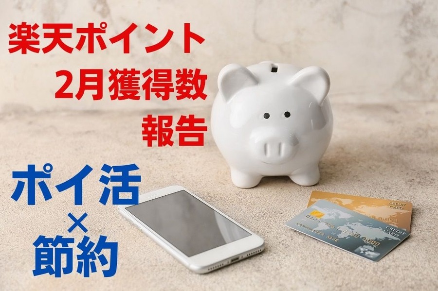 2022年2月ポイント獲得数報告