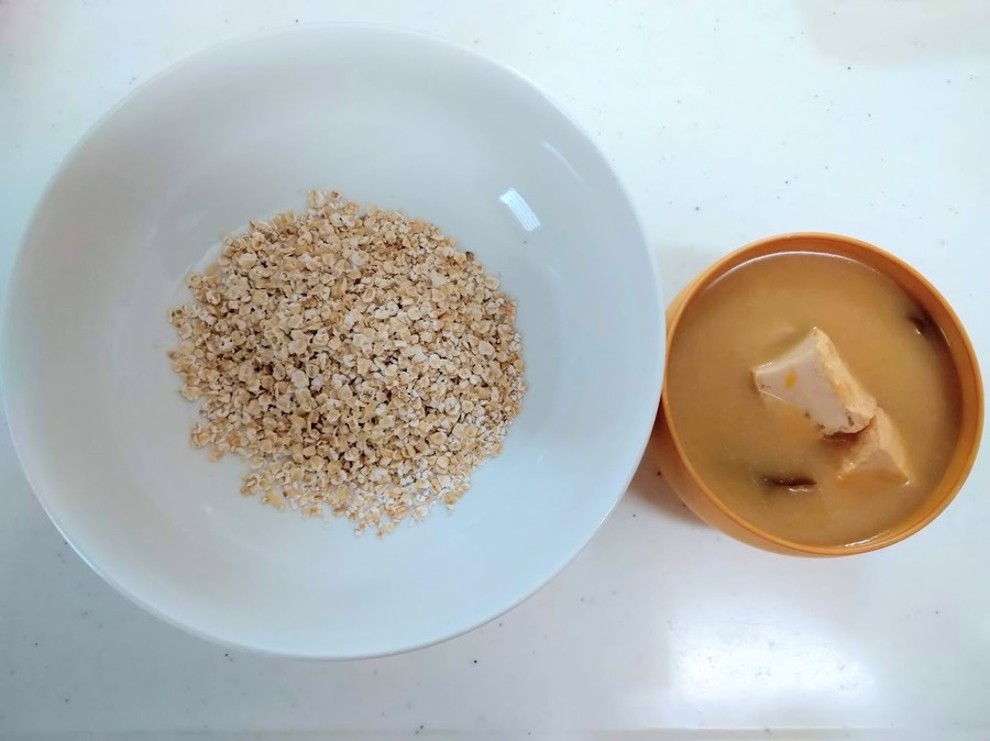 味噌汁でリゾット
