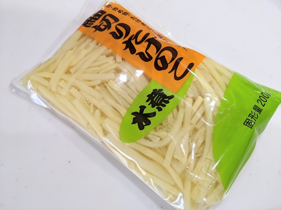細切りたけのこ水煮