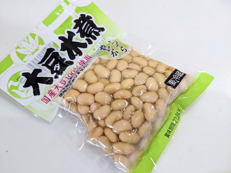 国産大豆水煮