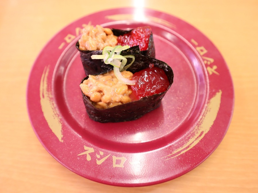 筋子納豆軍艦