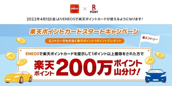 楽天ポイントカードスタートキャンペーン