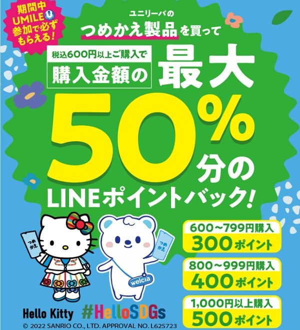 ユニリーバでLINEポイントもらおう