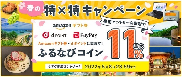 ふるなびのキャンペーン