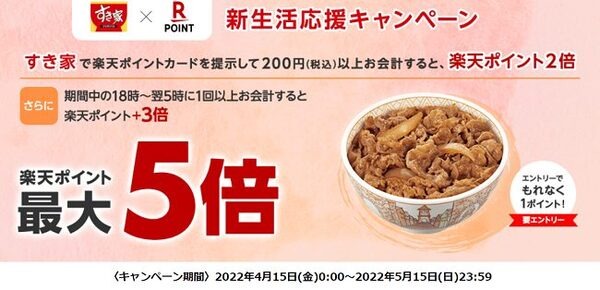 すき家キャンペーン