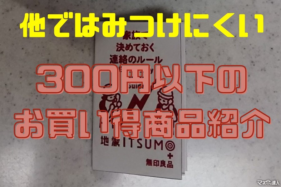 【無印良品】他ではみつけにくい300円以下の「お買い得商品」紹介