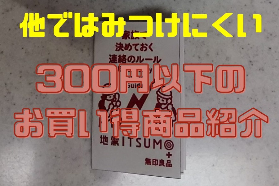 他ではみつけにくい無印の商品