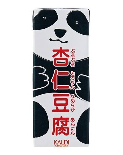 カルディのパンダ杏仁豆腐