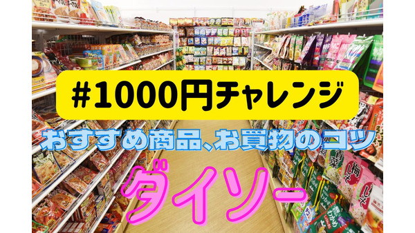 【ダイソー】節約主婦の 「#1000円チャレンジ」　食品、おやつおすすめ10品 画像