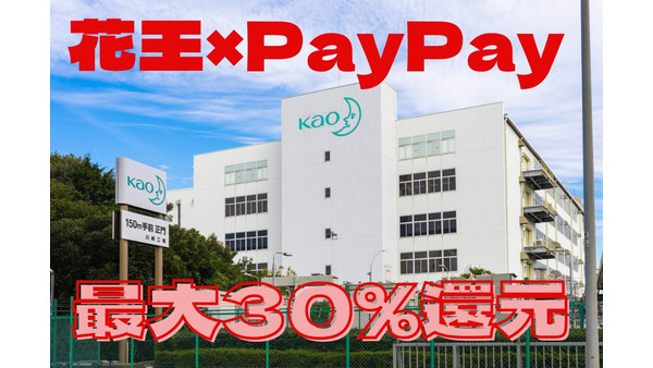【花王×PayPay】2022年ラストは「最大30％戻ってくる」満額還元ルール＆達成した筆者の購入品 画像