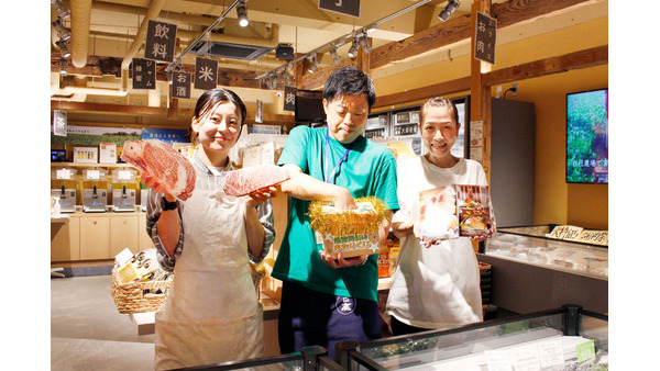 直売所で「地産美食のあたりくじ(1回500円)」販売　農絆卓恵（のうはんたっけい）茶屋町店、1周年記念イベント開催(8/21-9/7) 画像